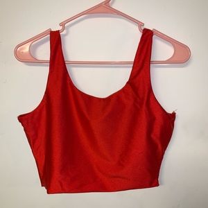 Spandex / Nylon Cropped Tank